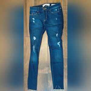 Hollister Low Rise Super Skinny Jeans Juniors Size 00S